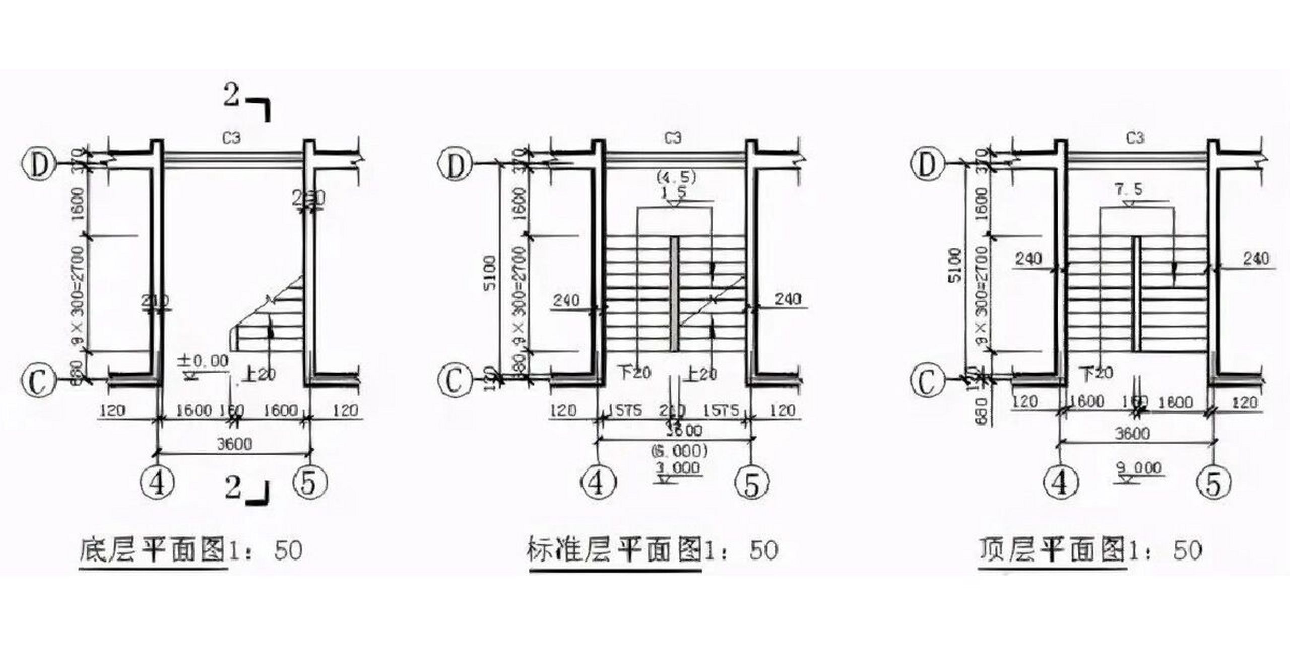 梯子图纸怎么画-梯子图纸怎么画的简单又好看